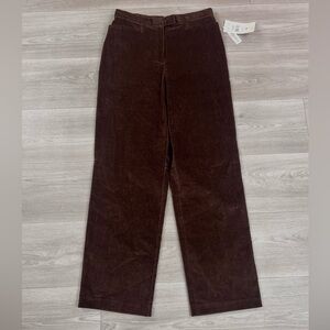 Norton Studios corduroy pants NWT